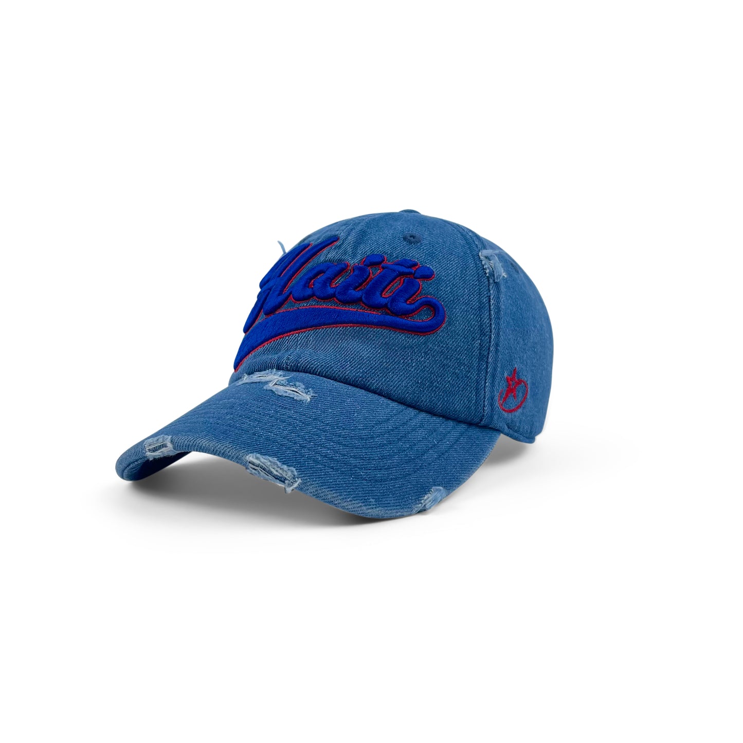 Haiti Distressed Vintage Baseball Cap