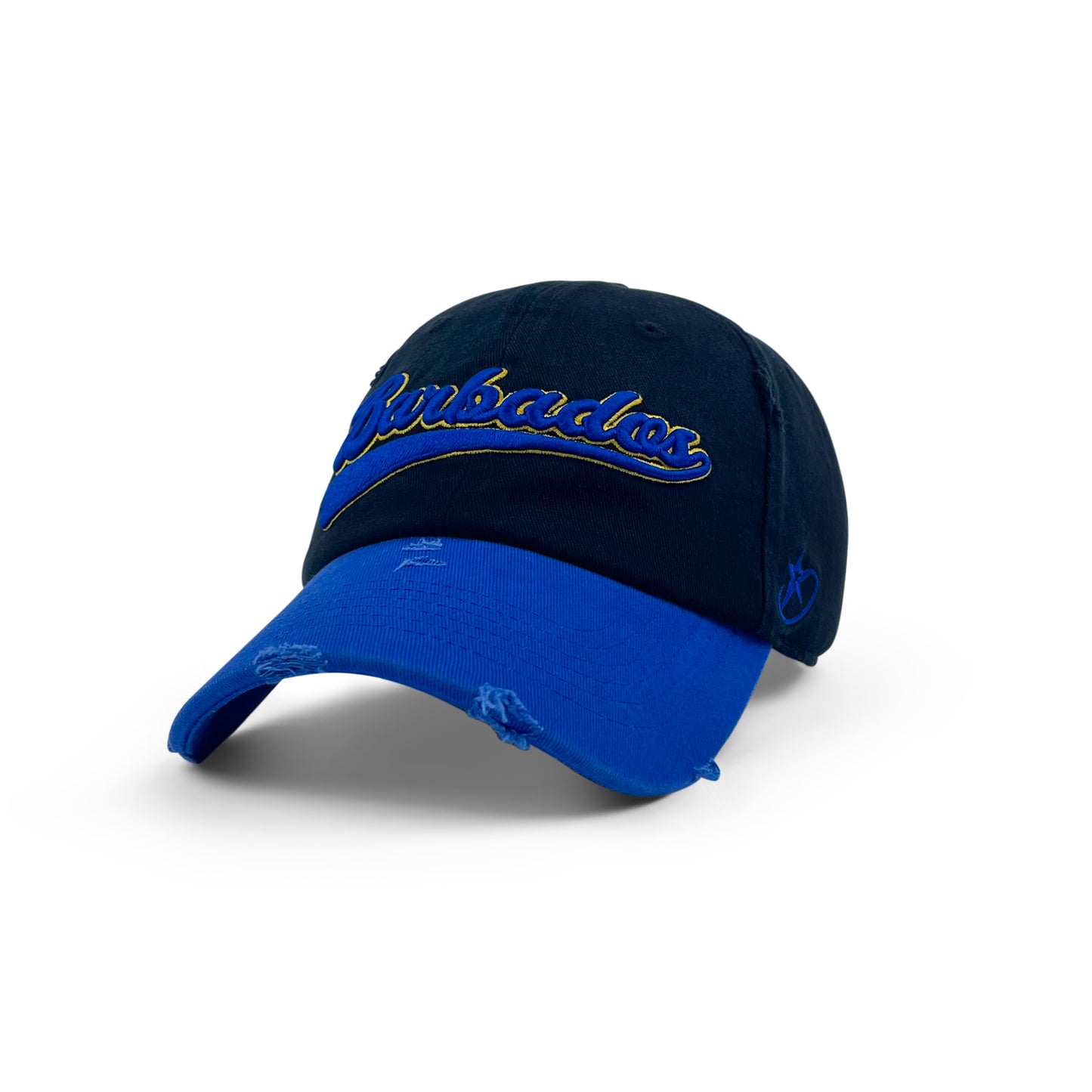 Barbados Distressed Vintage Baseball Cap