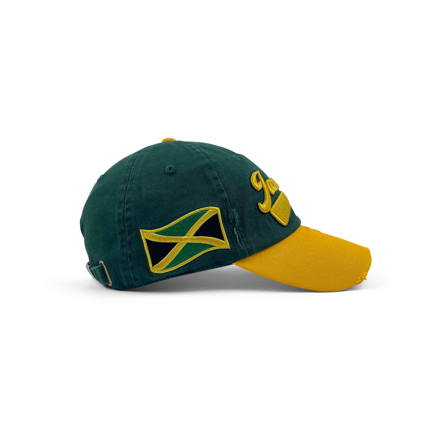 Jamaica Distressed Vintage Baseball Cap