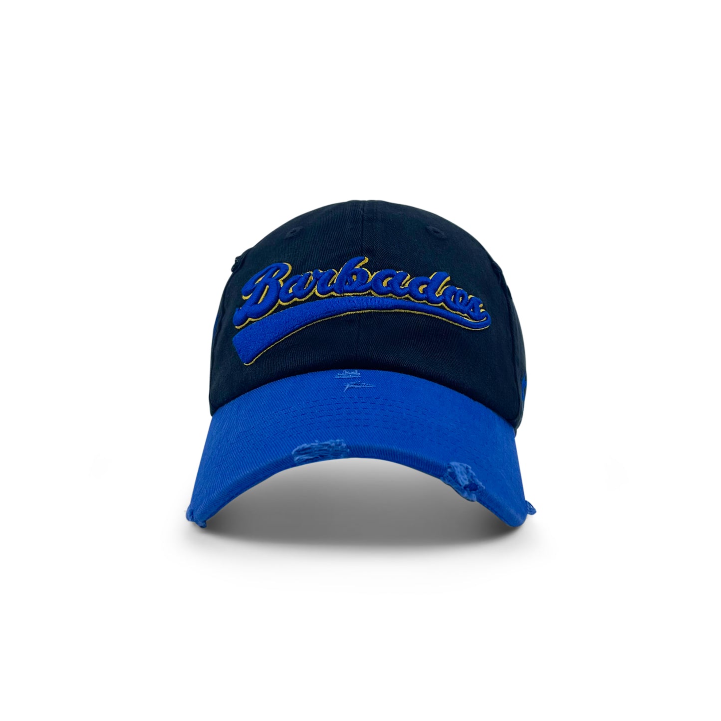 Barbados Distressed Vintage Baseball Cap