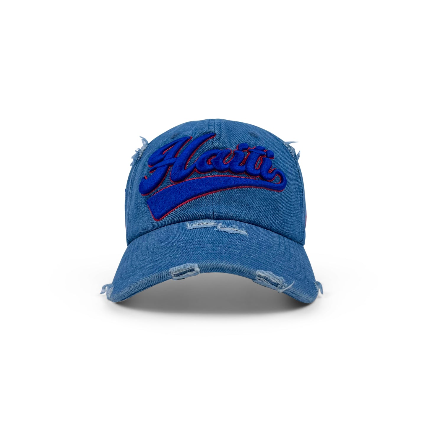 Haiti Distressed Vintage Baseball Cap