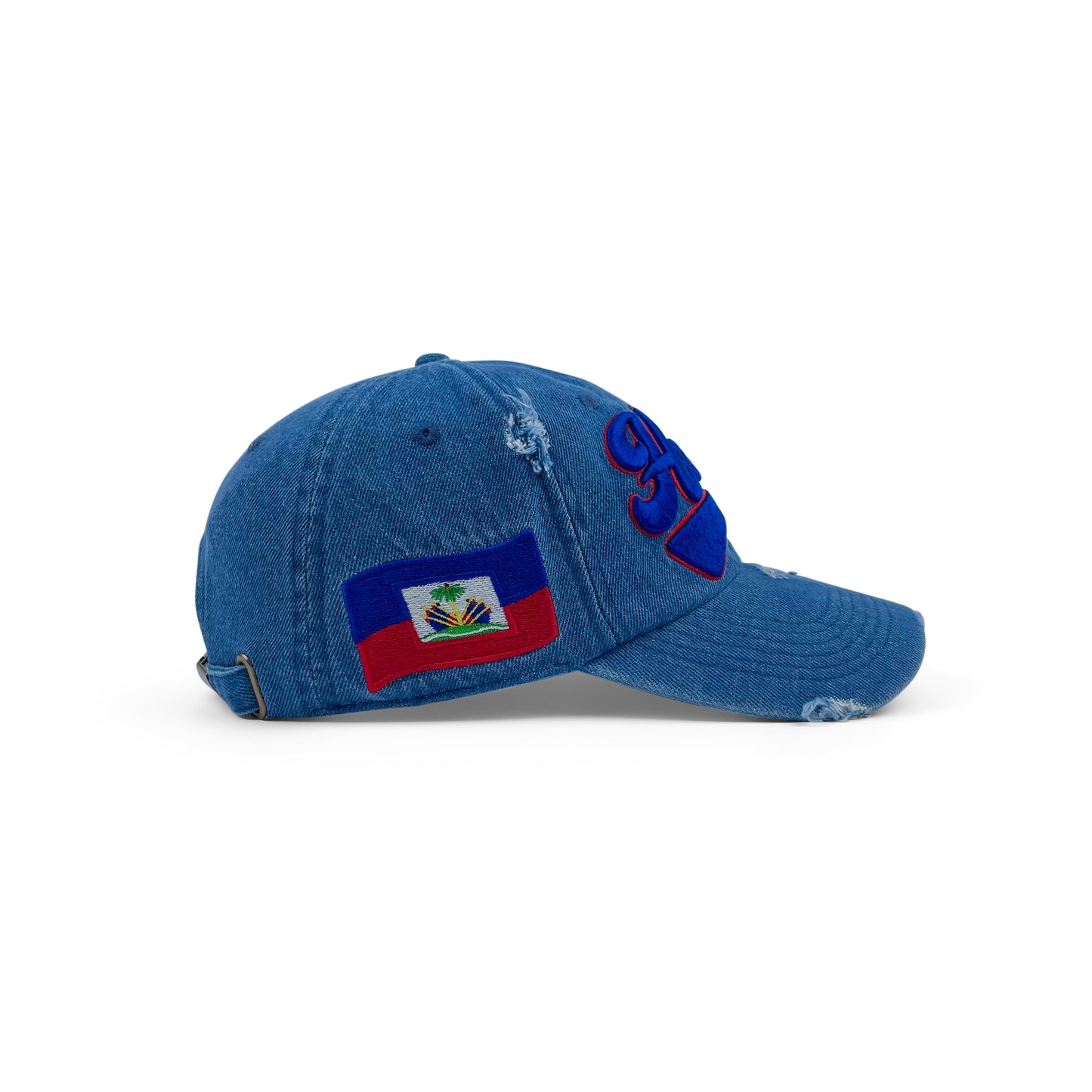 Haiti Distressed Vintage Baseball Cap