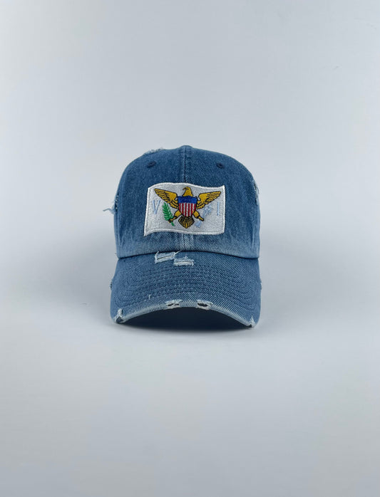 US Virgin Island Vintage Baseball Cap