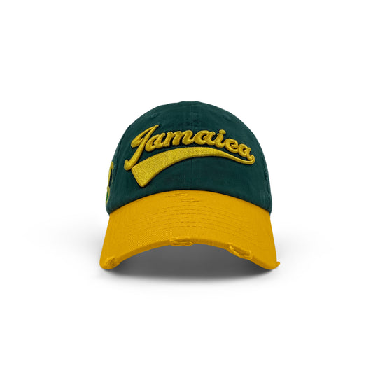 Jamaica Distressed Vintage Baseball Cap