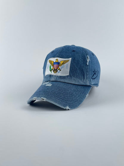 US Virgin Island Vintage Baseball Cap