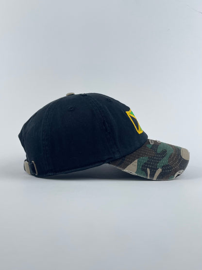 BLK-CAM Jamaica Vintage Baseball Cap