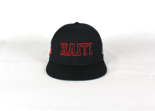 3D Puff Haitian Cap SnapBack