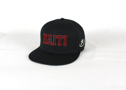 3D Puff Haitian Cap SnapBack