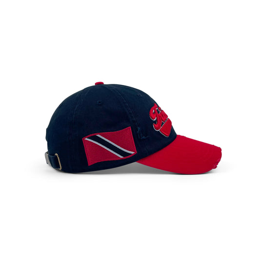 Trinidad Distressed Vintage Baseball Cap – Caribbean Pride Dad Hat