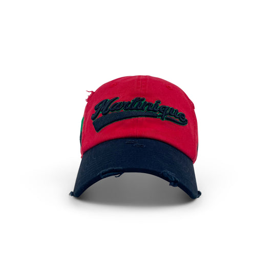 Martinique Distressed Vintage Baseball Cap