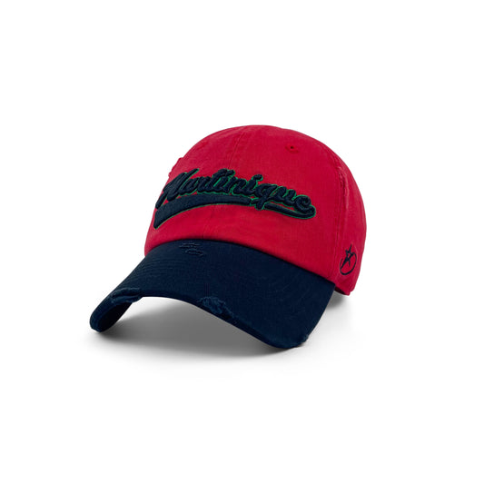 Martinique Distressed Vintage Baseball Cap – Caribbean Pride Dad Hat