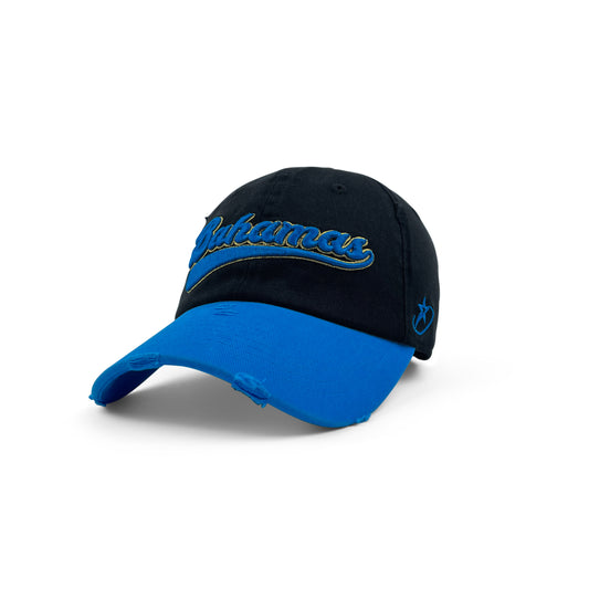 Bahamas Distressed Vintage Baseball Cap – Caribbean Pride Dad Hat